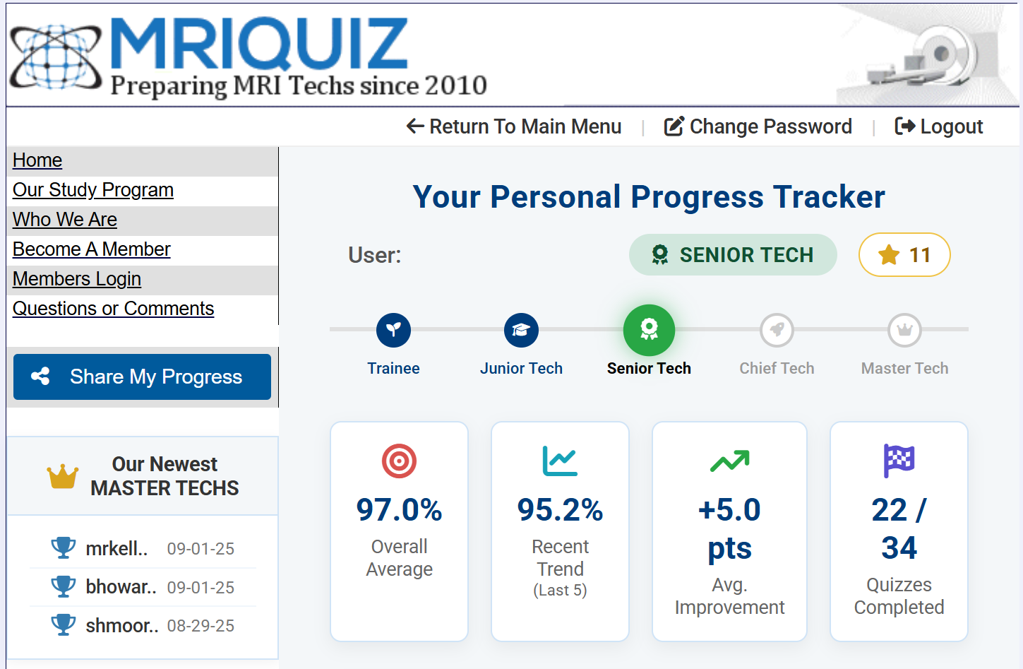 Personal Progress Tracker Preview